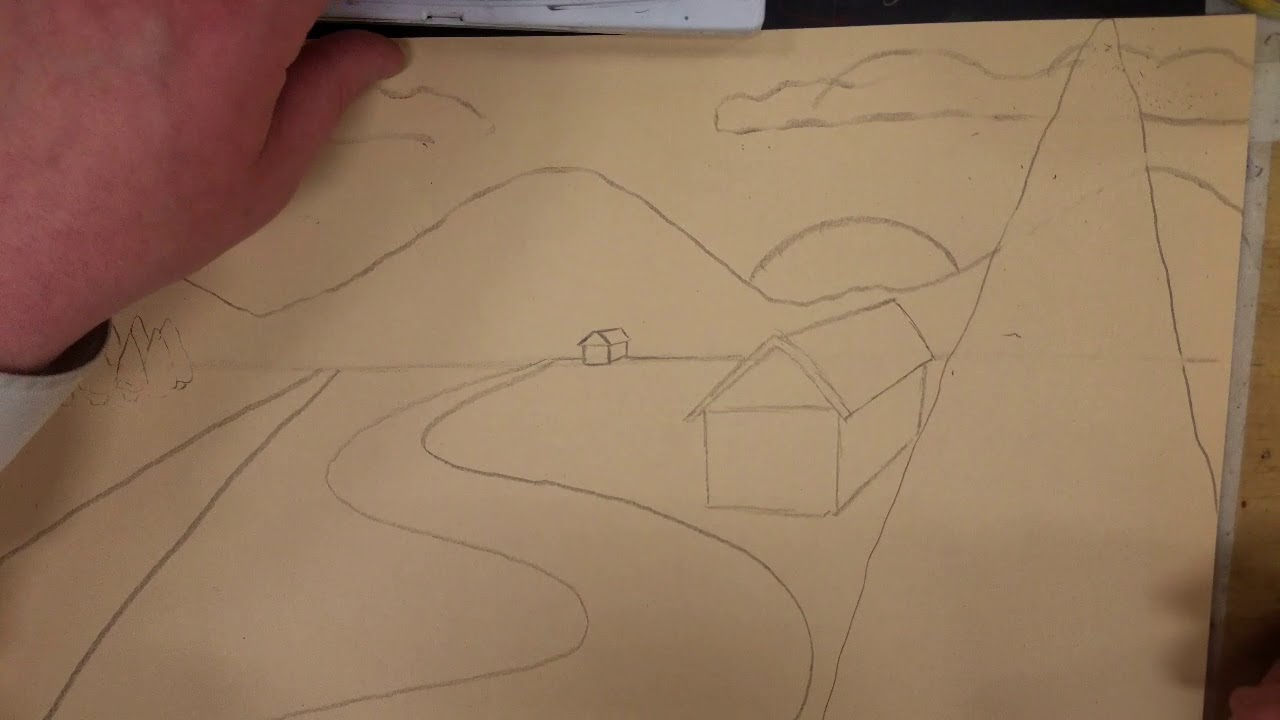 Pointillism Landscape demo