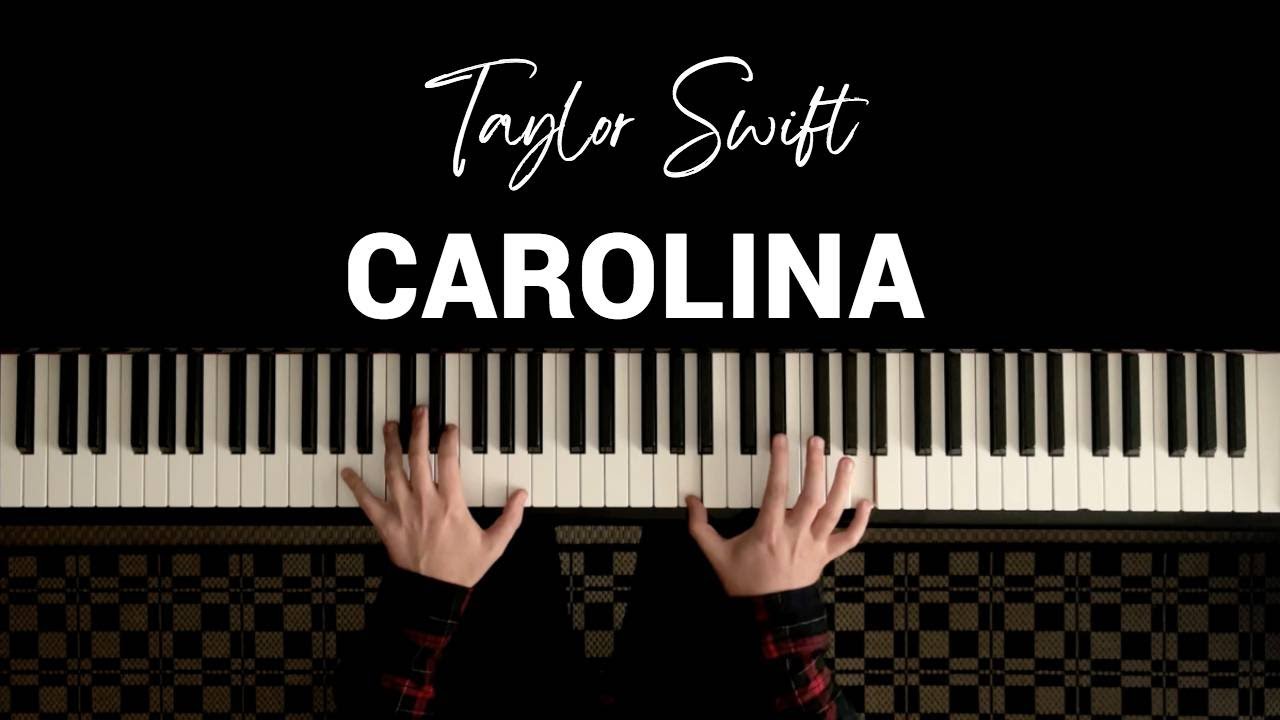 Taylor Swift - CAROLINA (Where The Crawdads Sing) | Piano Cover by Paul Hankinson