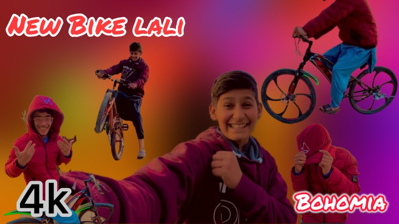 New bicycle lali hurra 🥰😉 | Hassan zahid baranal Azad Kashmir at village ￼Bohomia