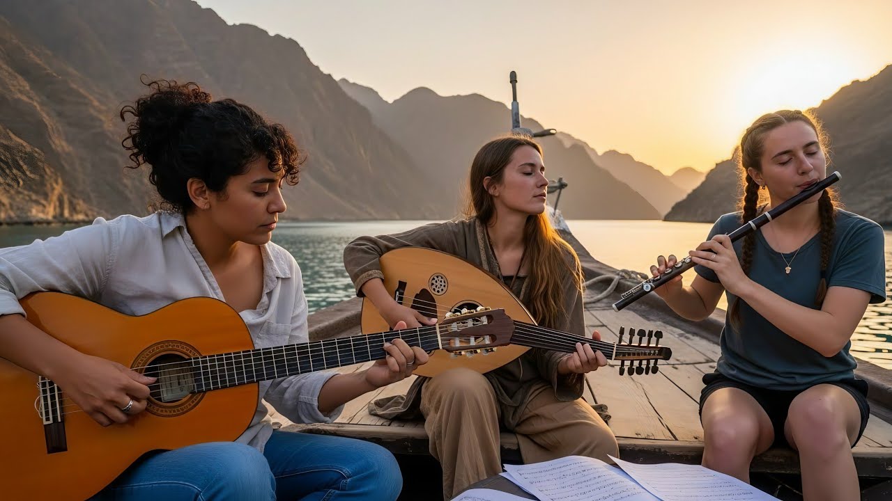 Sunrise Reflections | Flamenco, Oud & Flute Instrumental