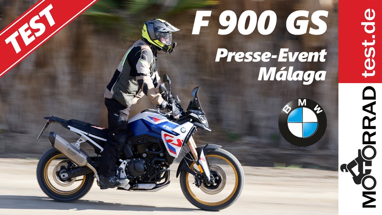 BMW F 900 GS | Test der neuen Mittelklasse Reise-Enduro in Málaga