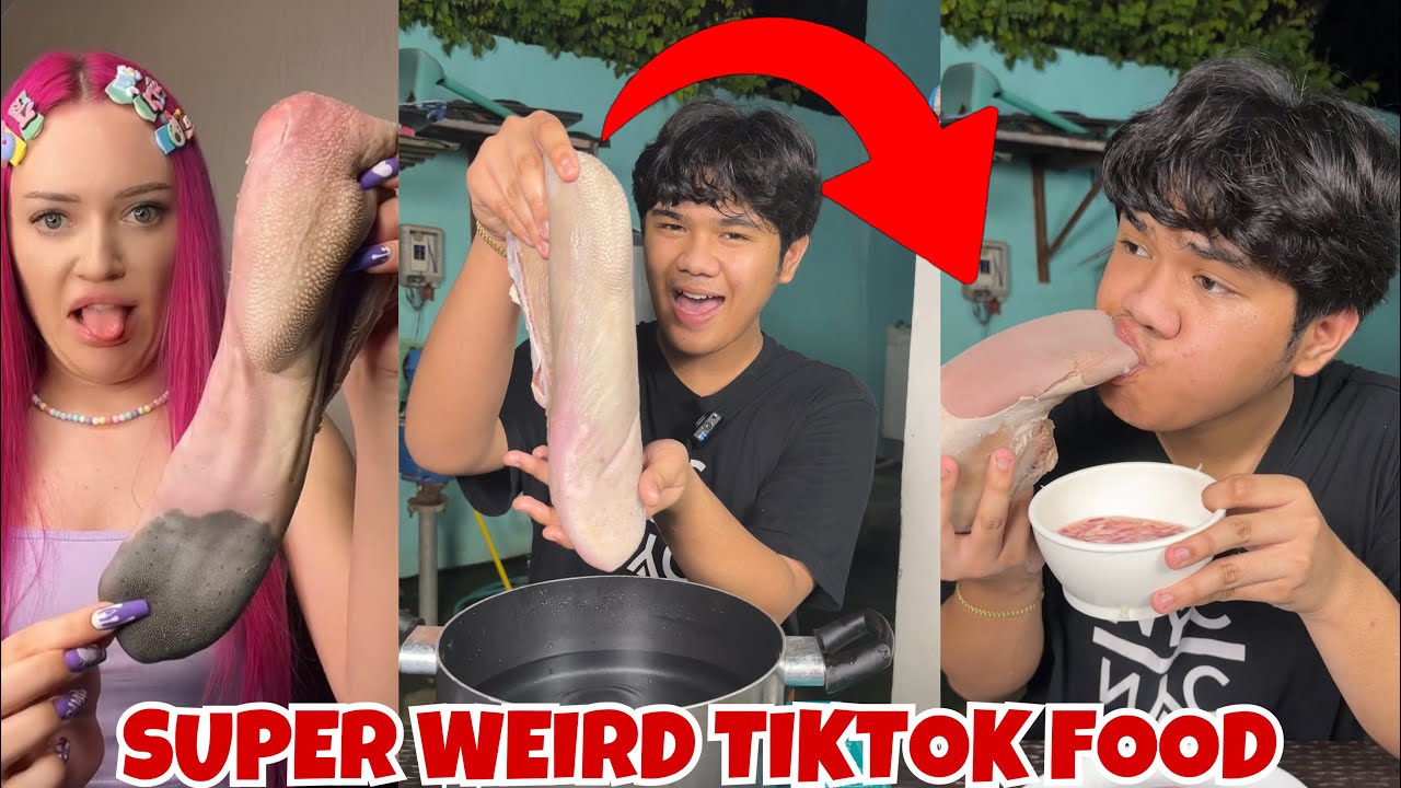 SUPER TRENDING WEIRD FOOD IN TIKTOK(GRABE BAKIT GANITO LASA!!?)