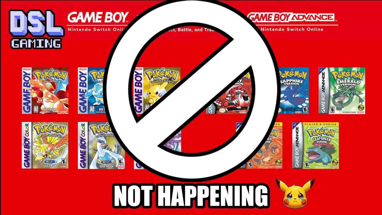 No, Classic Pokemon Games Are (Likely) NOT Coming to the Switch Online. Here's Why...
