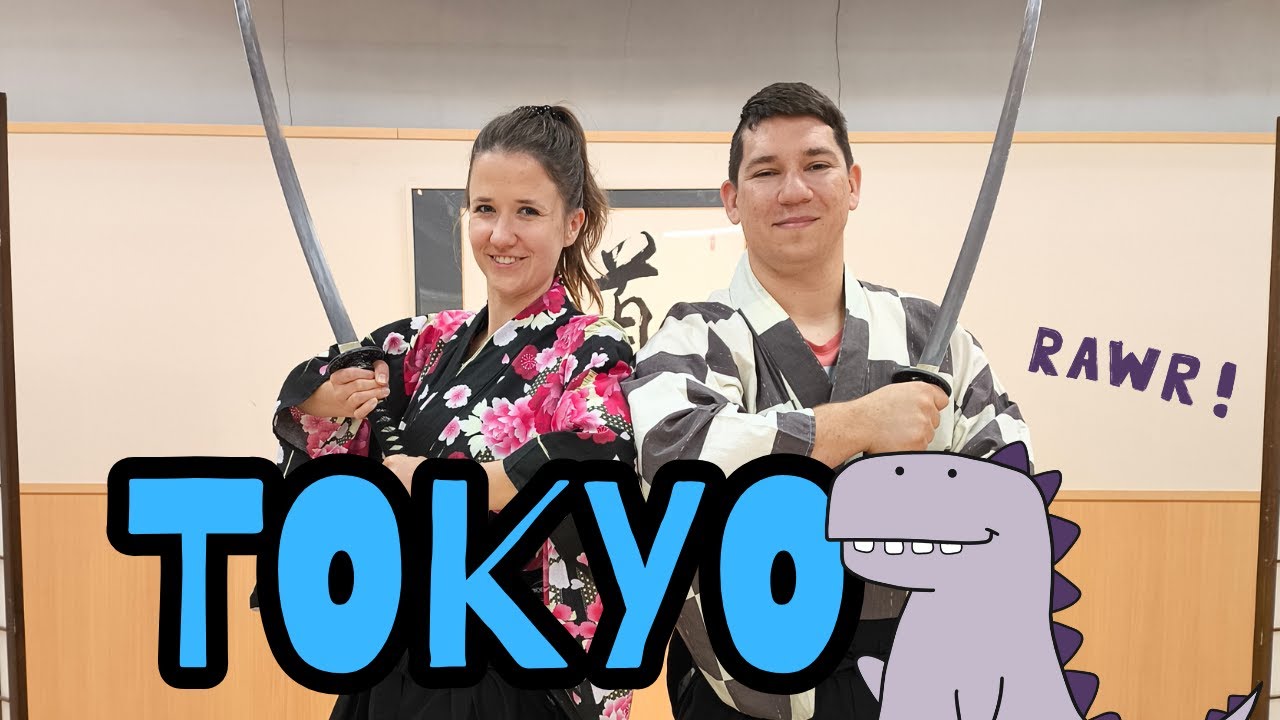 Tokijskie Atrakcje- Trening z Samurajami, Godzilla i Koty!|#zlotepustelniki