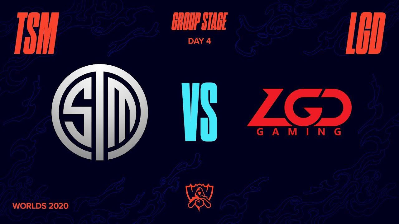 TSM vs LGD | Worlds Group Stage Day 4 | Team SoloMid vs LGD Gaming (2020)