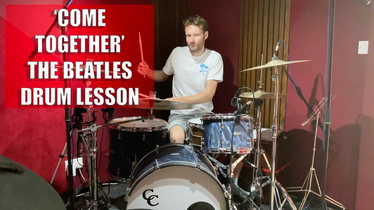 'Come Together' - The Beatles - Drum Lesson (Ringo Starr)