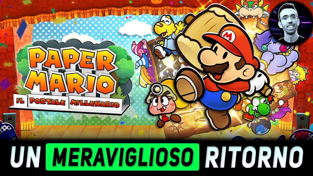 UN MERAVIGLIOSO RITORNO ► PAPER MARIO IL PORTALE MILLENARIO Gameplay ITA