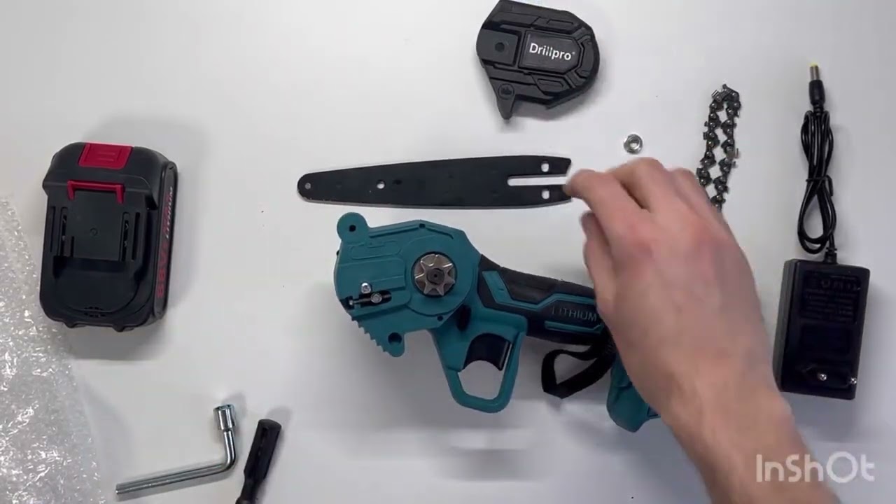 Elektrick&aacute; ručn&iacute; pilka Brenchie PRO - N&aacute;vod a představen&iacute; mini aku pilky