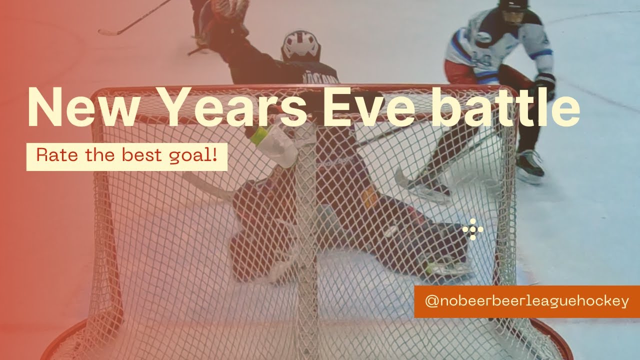 Quality beer league hockey! Rate best goal! #hockey #HockeyGoalie #beerleaguehockey