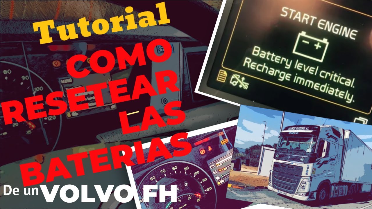 Como Resetear las Baterias de un VOLVO FH - TUTORIAL