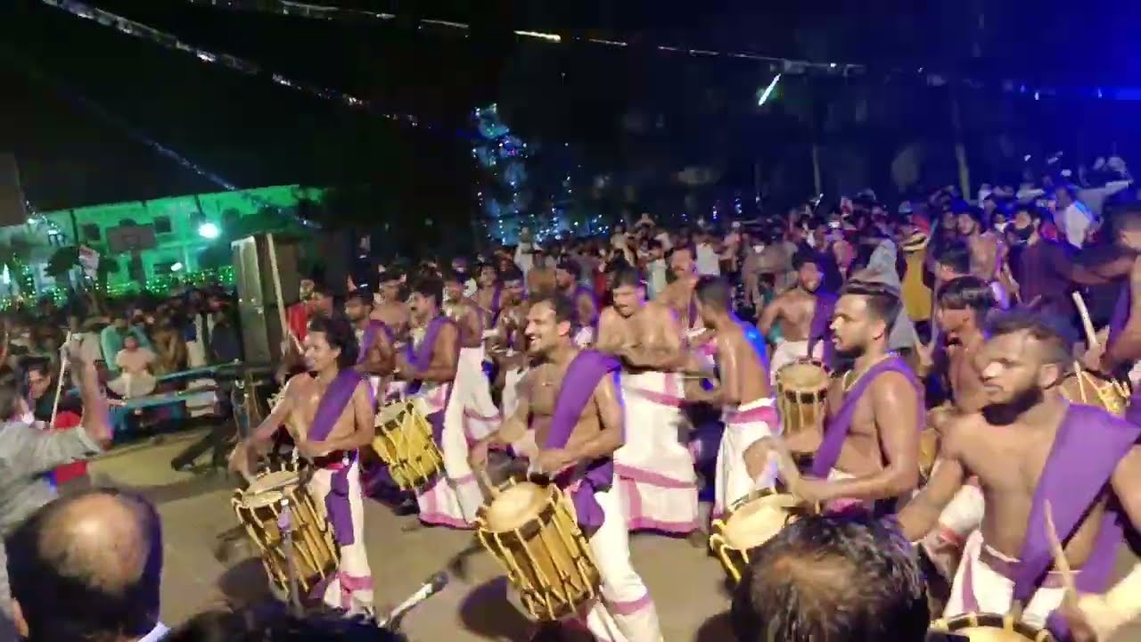 padakali song || chenda violin fusion || full on full power 🔥😍 || team MeLaPoLiMa 💜 ||