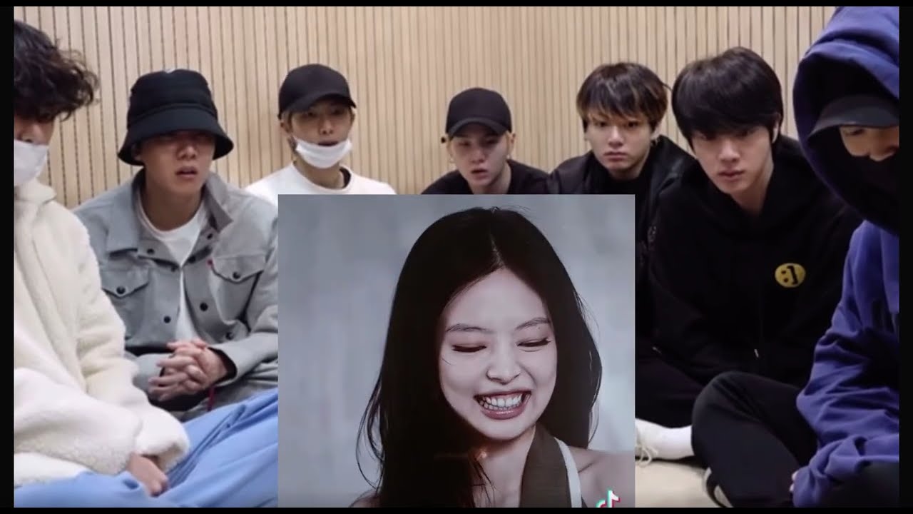 BTS reaction to Jennie’s edits