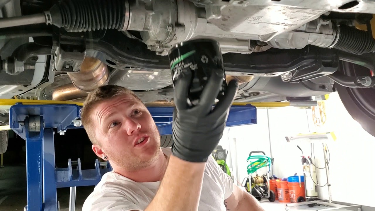 How to change oil on a Hellcat Redeye (Ep. 5)