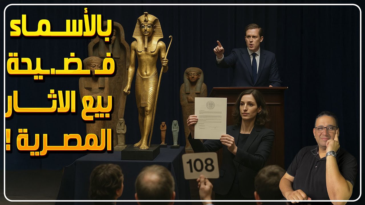 بالأسماء فـ ـضـ.ـيحة بيع الاثـار المصرية !