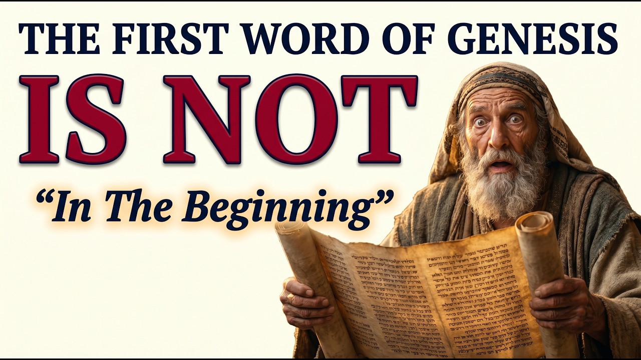 What the First Word of Genesis Actually Says in Hebrew
