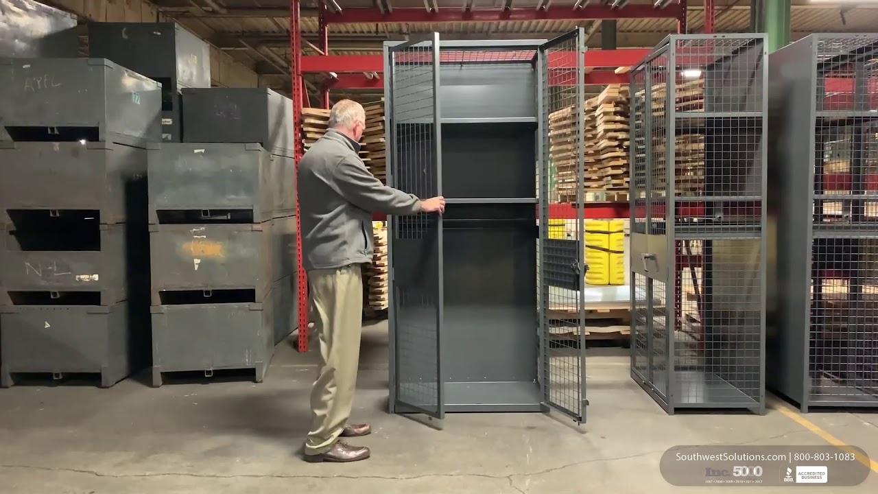 TA 50 Military Storage Locker Mesh Cage