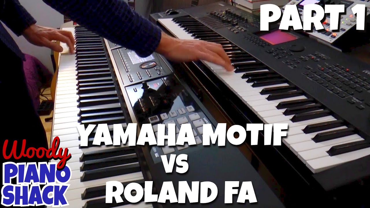 Yamaha MOTIF XF versus Roland FA Shootout! (PART 1)