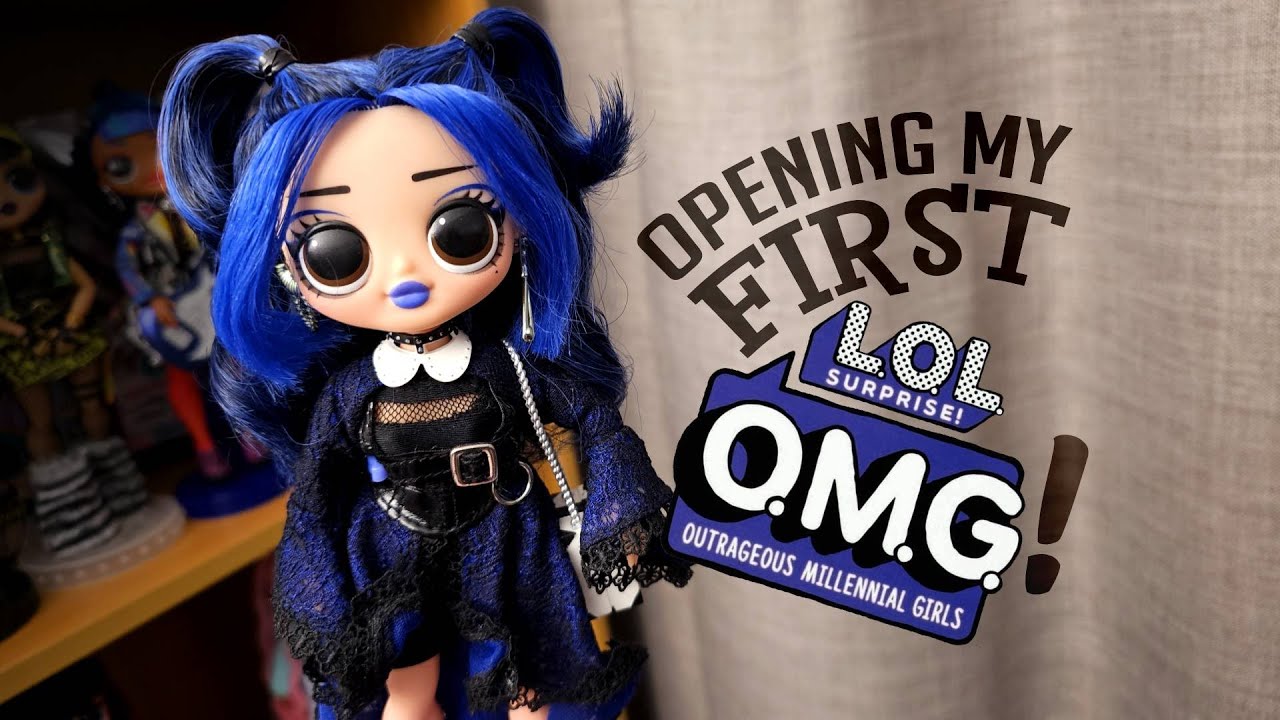This Gothic Doll Stole my Heart 🖤 [LOL OMG Moonlight BB Doll Unboxing]