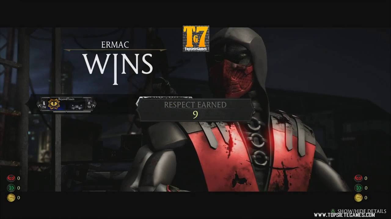 MKX - ESL S3 W8 -  Beyond Toxin (Ermac) Vs  Wound Cowboy (Shinnok)