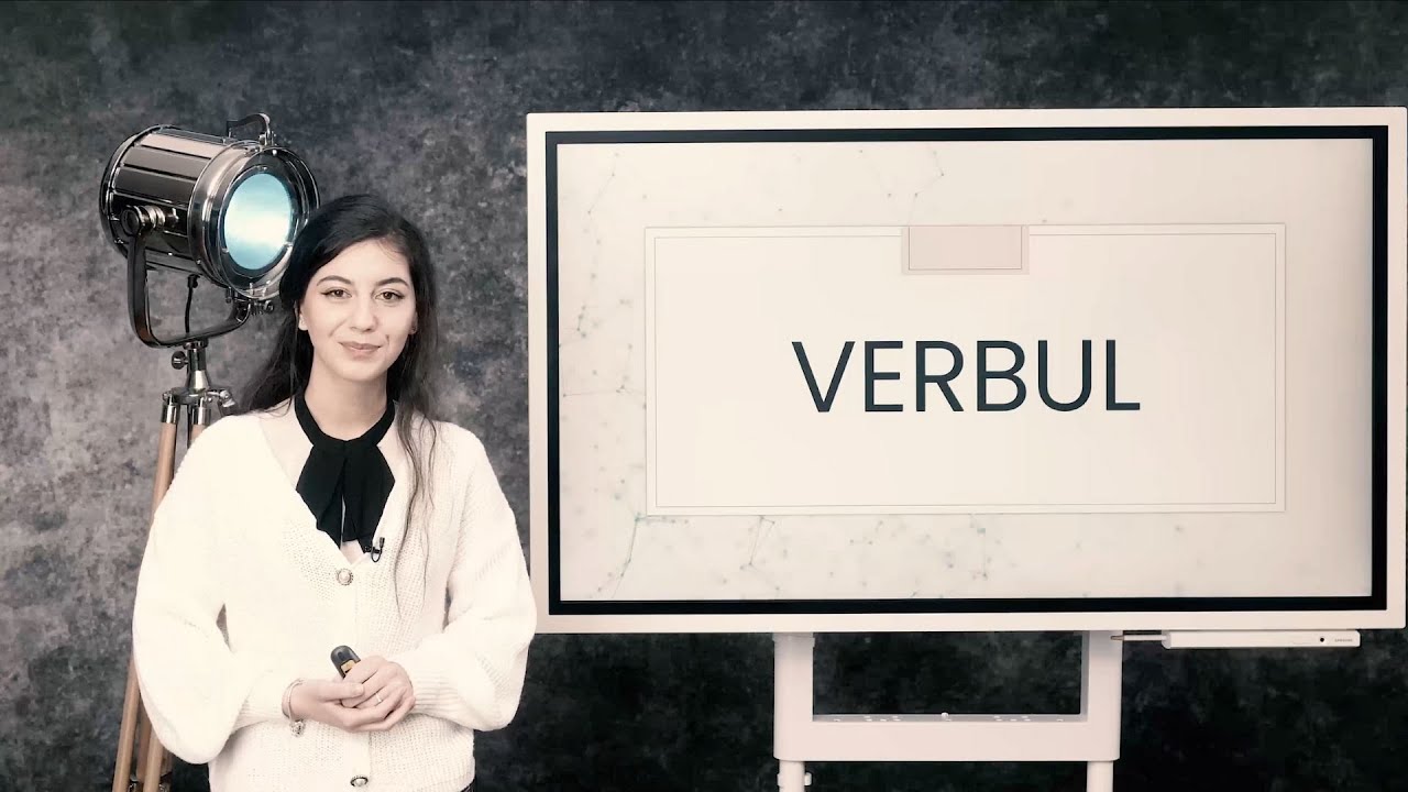 Verbul - Rom&acirc;nă - Clasa V-a
