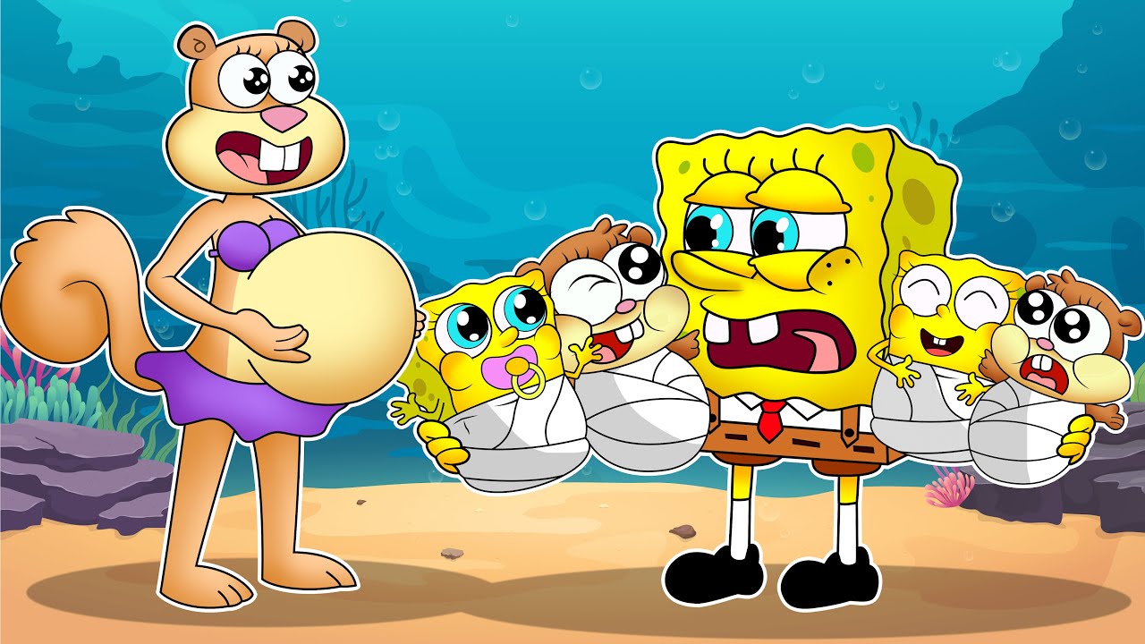 Spongebob DAILY LIFE but Baby Spongebob Has a STEPMOTHER!? // Spongebob AnimationAnimation