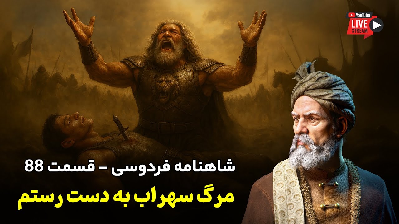 تفسیر شاهنامه فردوسی قسمت ۸۸ | مرگ سهراب به دست رستم