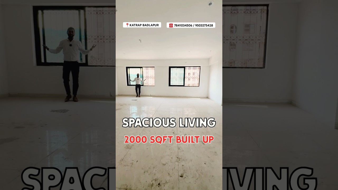 Biggest 2 BHK Flat Katrap Badlapur East | #assetts