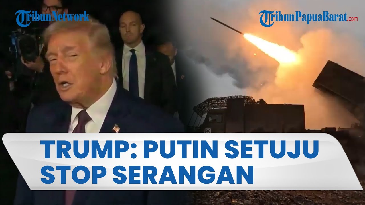 DONALD TRUMP KLAIM PUTIN SETUJU, Rusia Setop Serangan Selama Seminggu di Musim Dingin