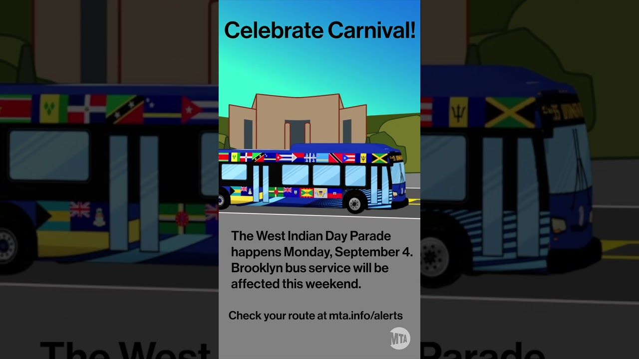 West Indian Day Parade 2023  #mta #newyorkcity