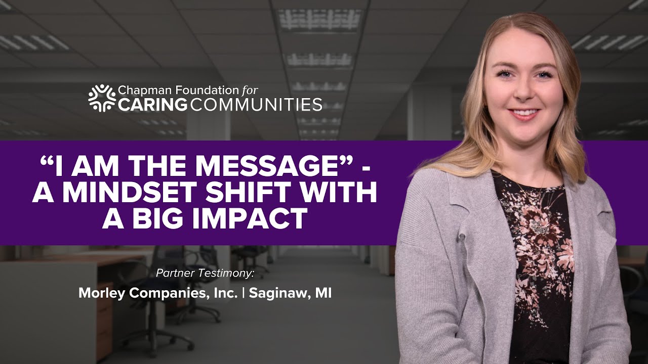 “I am the Message” - A mindset shift with a big impact