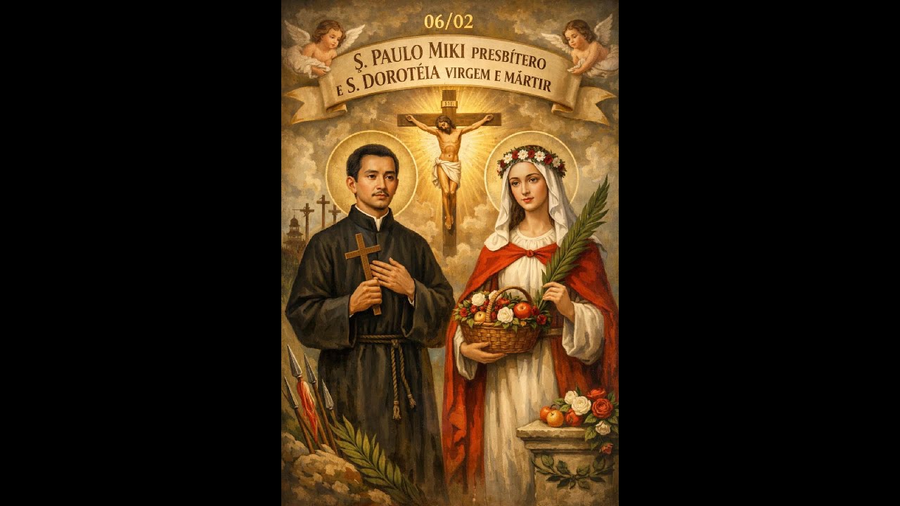06/02 Dia de S. Paulo Miki e S. Doroteia
