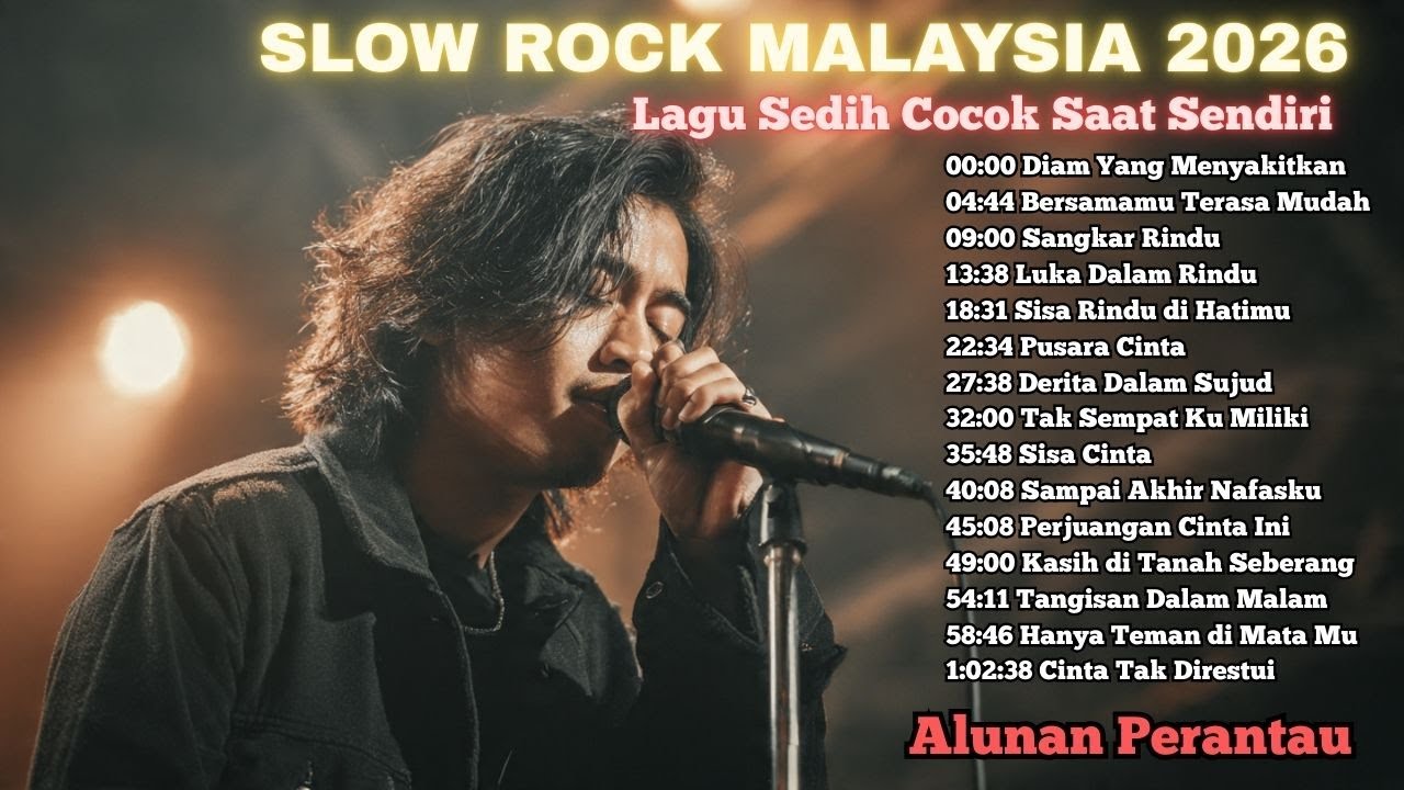 Album Lagu Slow Rock Malaysia Terbaru 2026 | Lagu Galau Tengah Malam