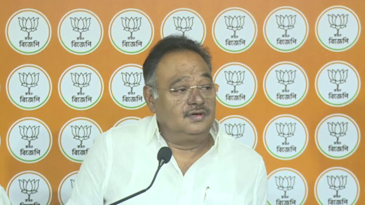 LIVE: Press byte by Samik Bhattacharya, State President at Salt Lake BJP Office.