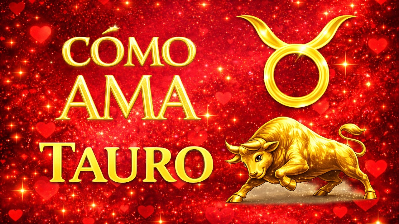 5 señales de que Tauro está enamorado ♉ Cómo actúa Tauro cuando ama