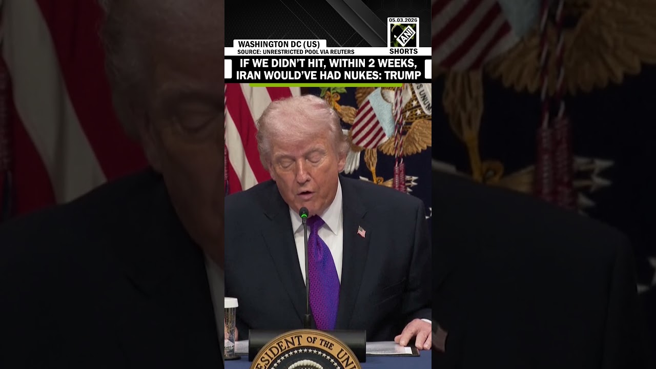 &ldquo;If we didn&rsquo;t hit, within 2 weeks, Iran would&rsquo;ve had Nuclear Weapon&hellip;&rdquo; US Prez Trump | Ops Epic Fury