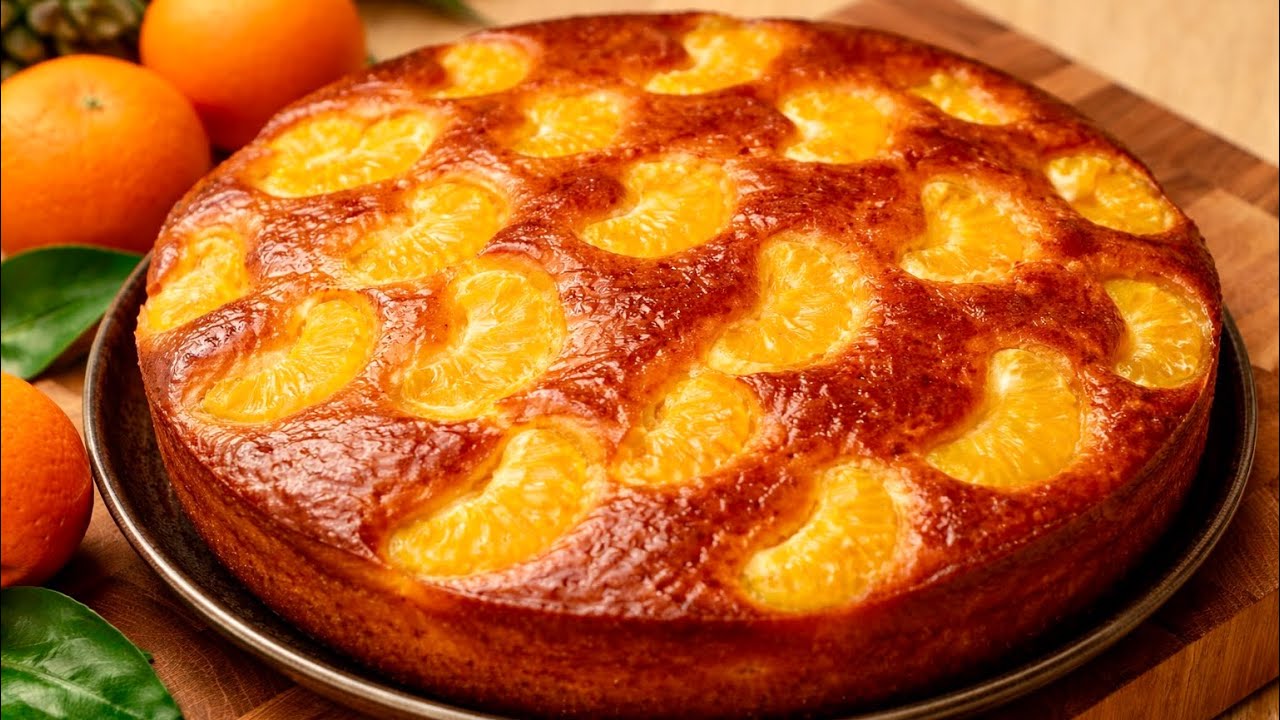 Luchtige mandarijncake &ndash; Eenvoudig en perfect recept om zelf te maken