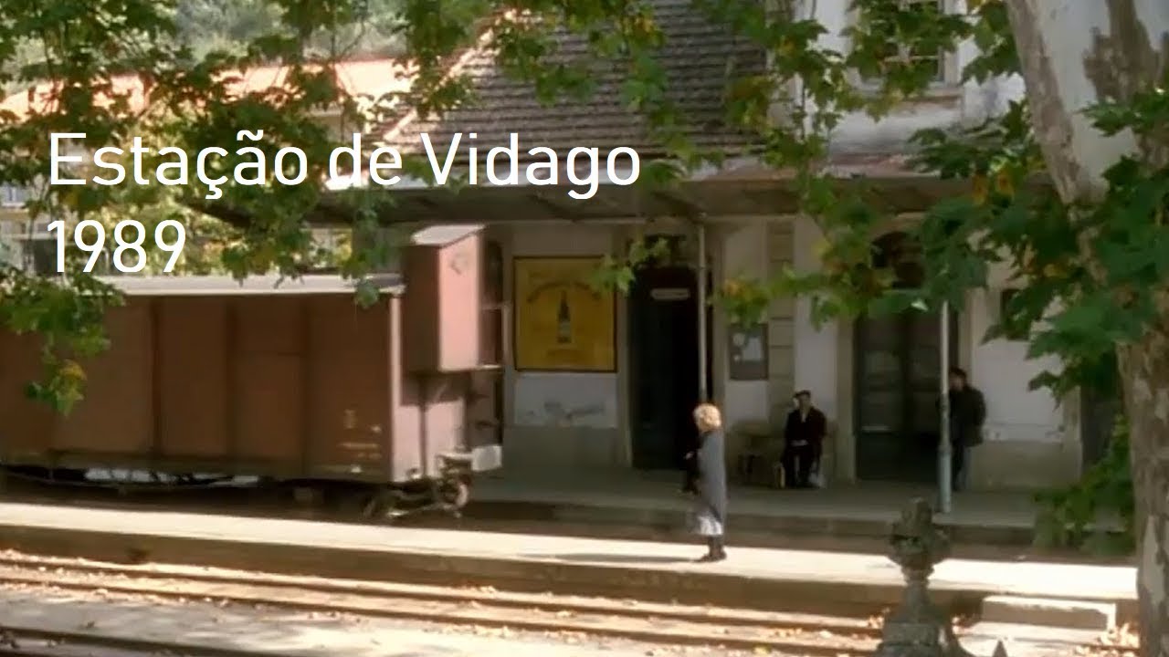 Estação de Vidago - Linha do Corgo 1989