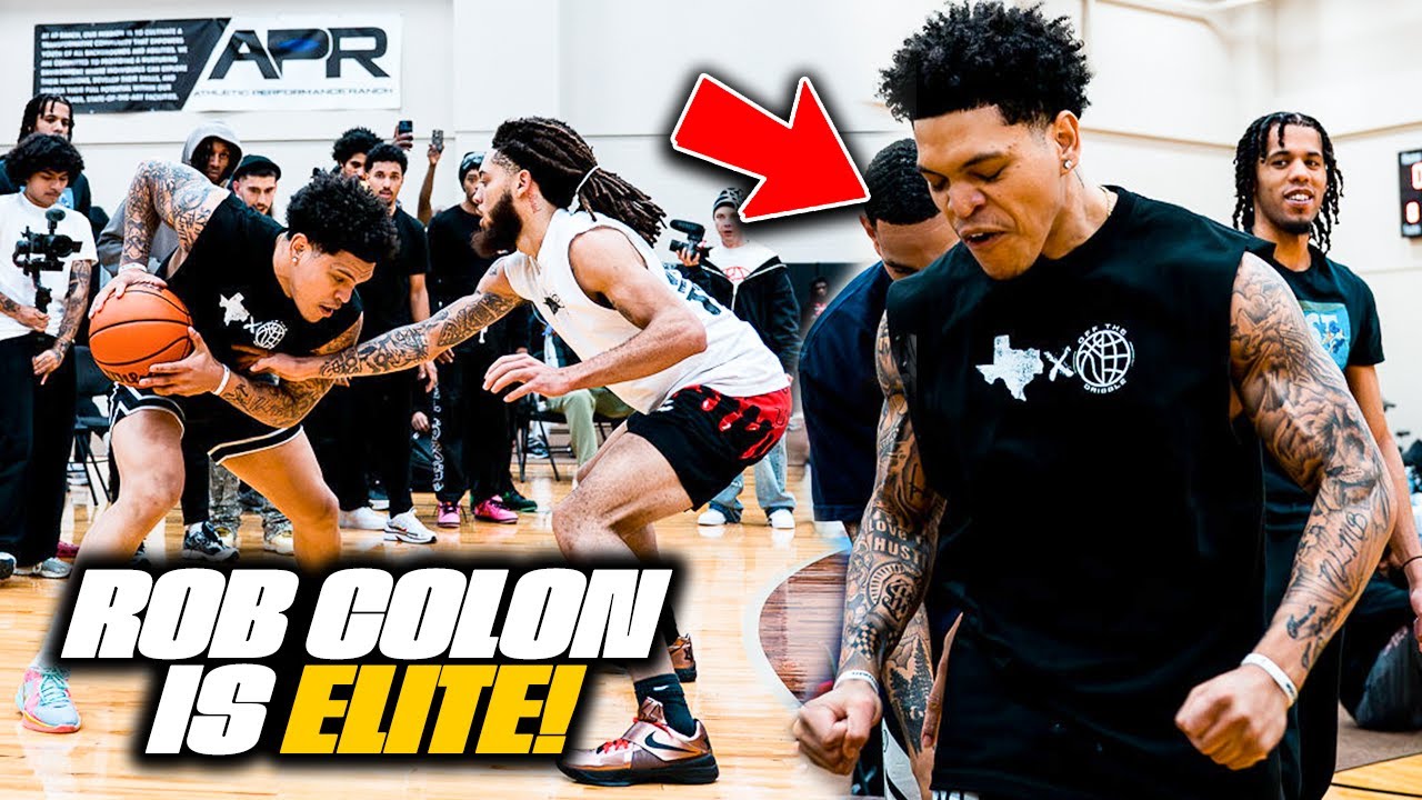 Rob Colon Is On A Mission! After This Im Not Sure ANYBODY Can Guard Him...