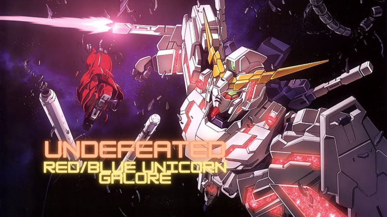 Gundam Card Game - Undefeated Red Blue Unicorn Galore Deck Profile
