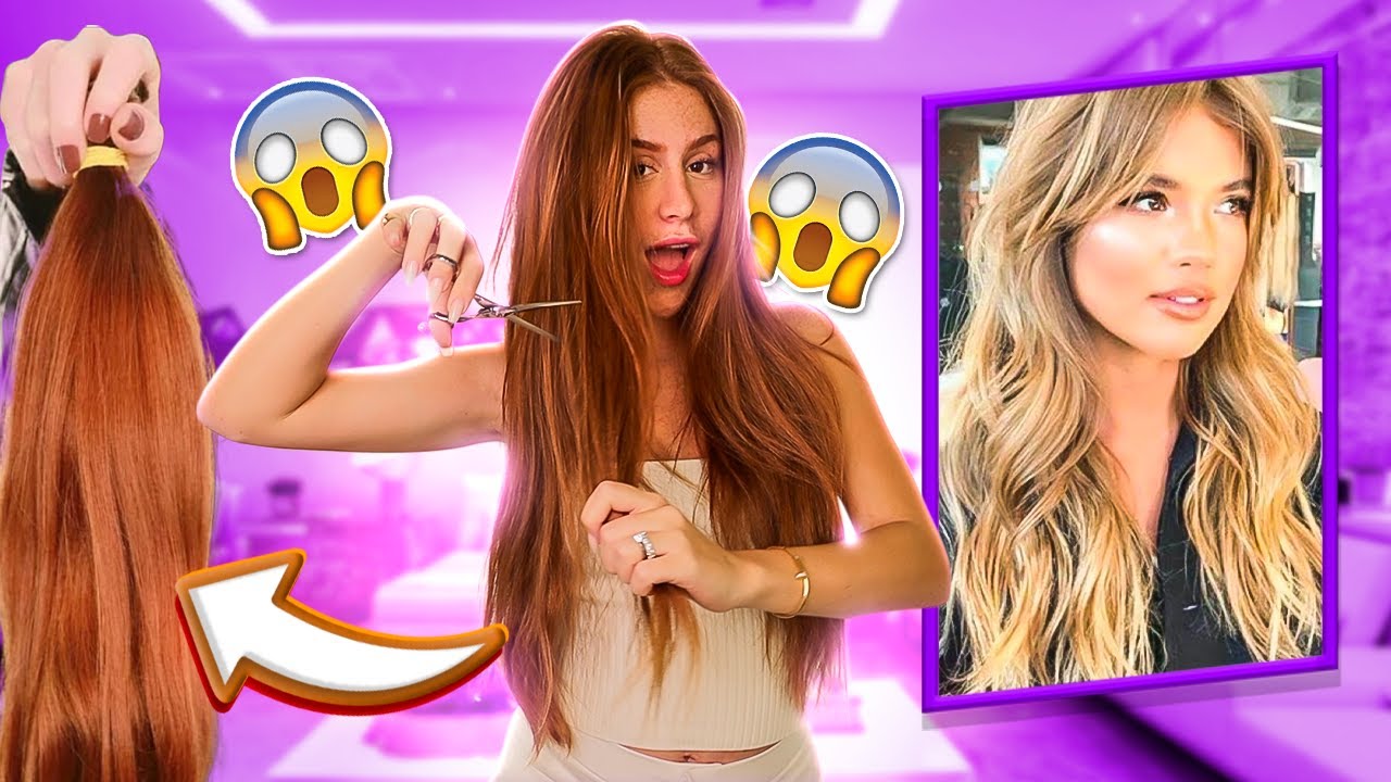 Cortei MEU CABELO CURTINHO e MINHA FRANJA TAMBÉM! A Maior MUDANÇA QUE jÁ FIZ