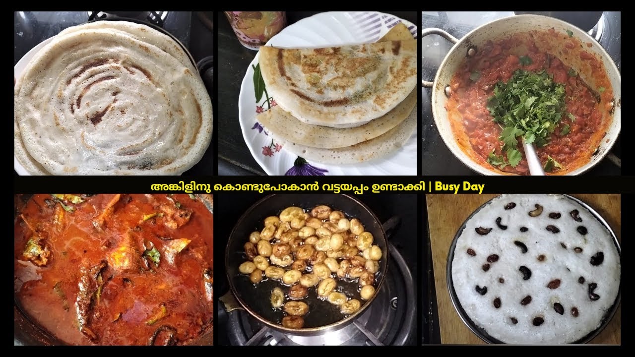 അങ്കിളിനു കൊണ്ടുപോകാൻ വട്ടയപ്പം ഉണ്ടാക്കി | Busy Day