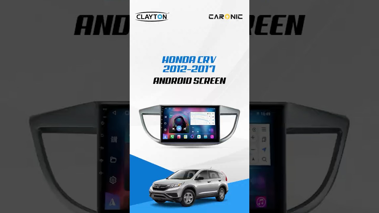 Installing Clayton Android Screen in  Honda CR-V 2012-2017!