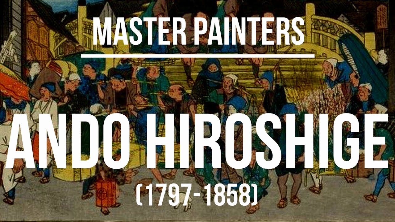 Ando Hiroshige (1797-1858) A collection of paintings 4K Ultra HD