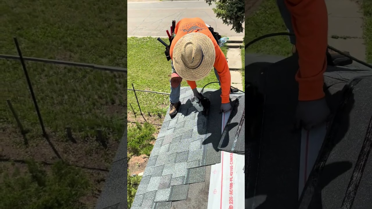 How to shingle from a hip⚒️💵