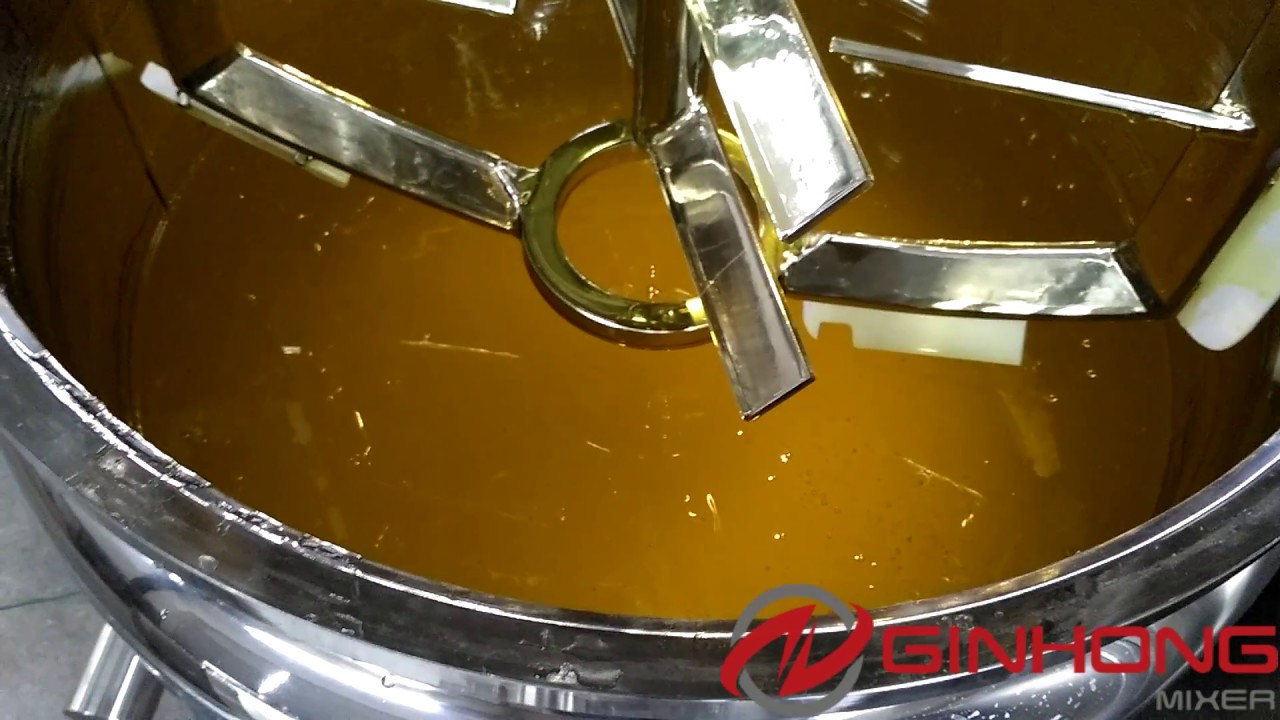RX-300L vacuum mixer homogenizer machine carbomer testing