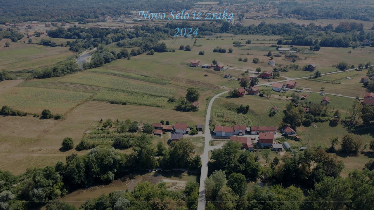 Novo Selo iz zraka 2024 | 8K Drone Video