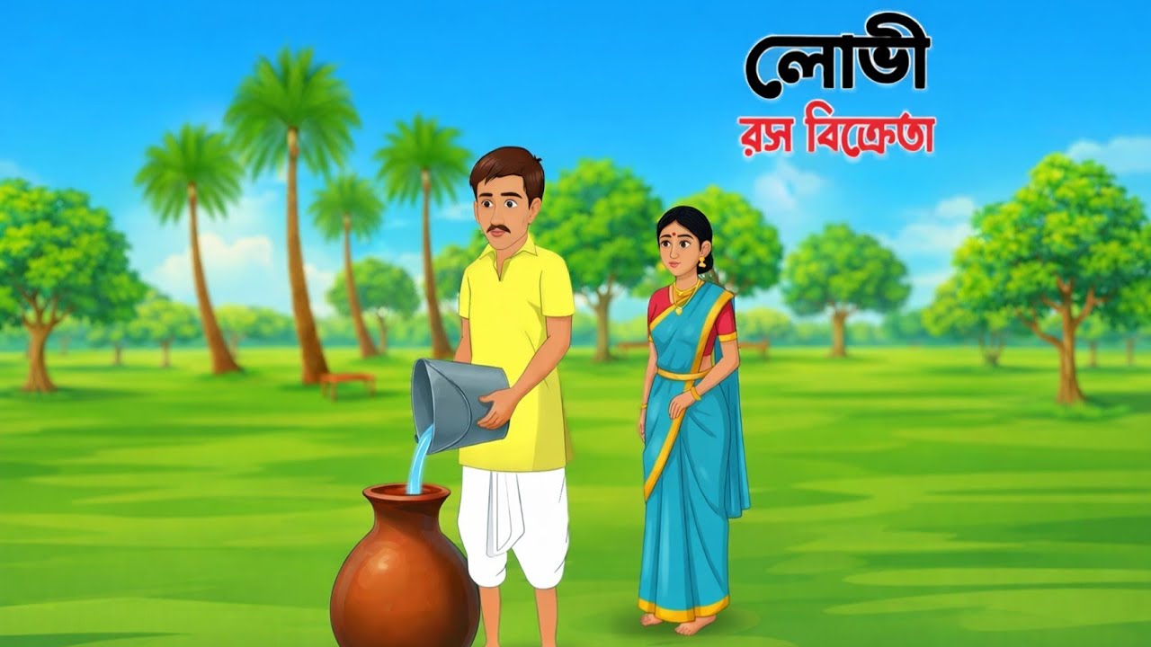 লোভি রস বিক্রেতা | Bangla  Cartoon | বাংলা কার্টুন 