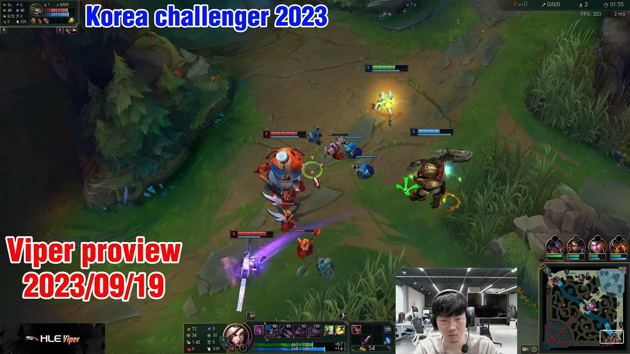 Viper proview 2023/09/19 kaisa zeri graves Korea challenger | Viper 第一视角