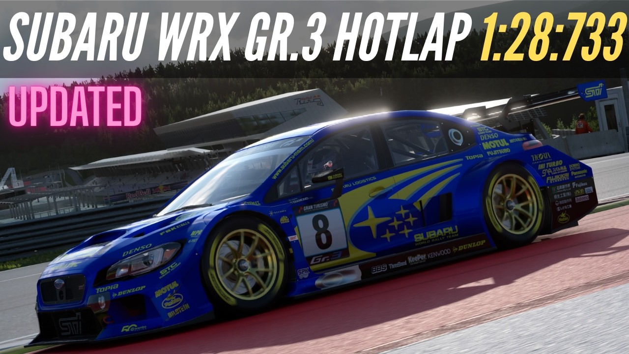 Gran Turismo 7: Daily Race Red Bull Ring | Subaru WRX Gr. 3 Updated Controller Hotlap