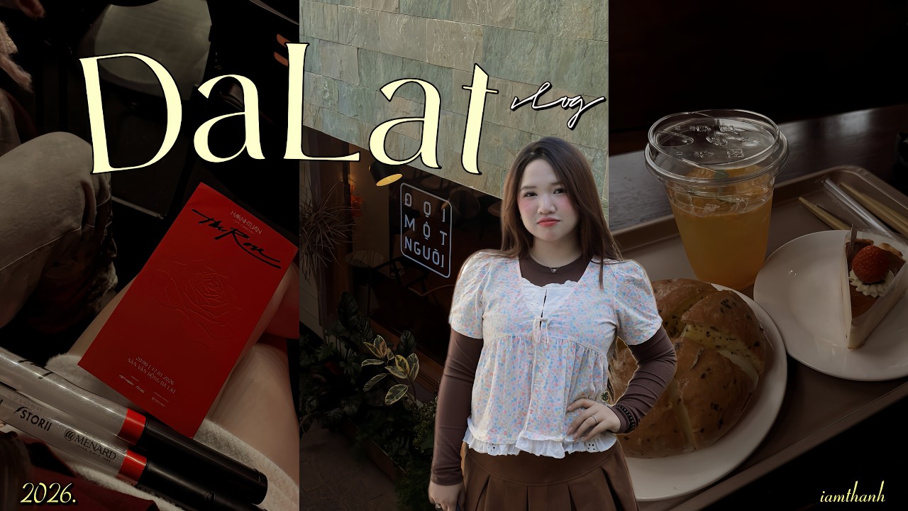 đà lạt trip | những ngày đầu tháng 1 | thử nhiều quán ngon mới, đi concert The Rose, 3n2d. (｡- ω -)